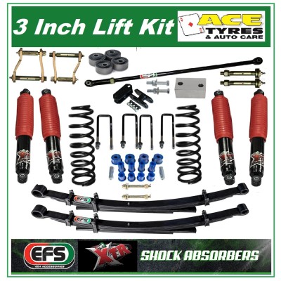 EFS Suspension Kit Toyota L/Cruiser 79-78 Series V8 XTR Big Bore 3" lift EFS Suspension Kit Toyota L/Cruiser 79-78 Series V8 XTR Big Bore 3" lift