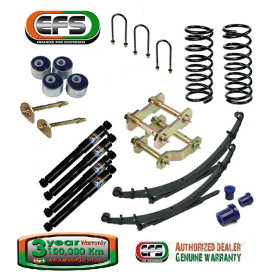 EFS Suspension Kit Toyota Landcruiser 76 series Wagon V8 EFS Suspension Kit Toyota Landcruiser 76 series Wagon V8