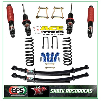 EFS Suspension kit ISUZU D-Max 7/2012 on 45mm XTR Big Bore EFS Suspension kit ISUZU D-Max 7/2012 on 45mm XTR Big Bore