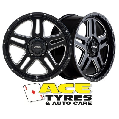 CSA Bronx Black 20x9 6x139 +20
