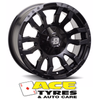 Diesel Florida Black 17X9 6X139 +25 Diesel Florida Black 17X9 6X139 +25