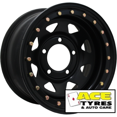 Sunraysia Beadlocker 15x8 6x139 -22 Black Sunraysia Beadlocker 15x8 6x139 -22 Black