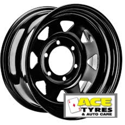 Sunraysia 15x8 5x114.3 -10 Black Triangle
