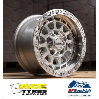 ROH Assault Machined 16x9 5x150 -12 offset Toyota L/Cruiser 105/78/79/76 Series ROH Assault Machined 16x9 5x150 -12 offset Toyota L/Cruiser 105/78/79/76 Series
