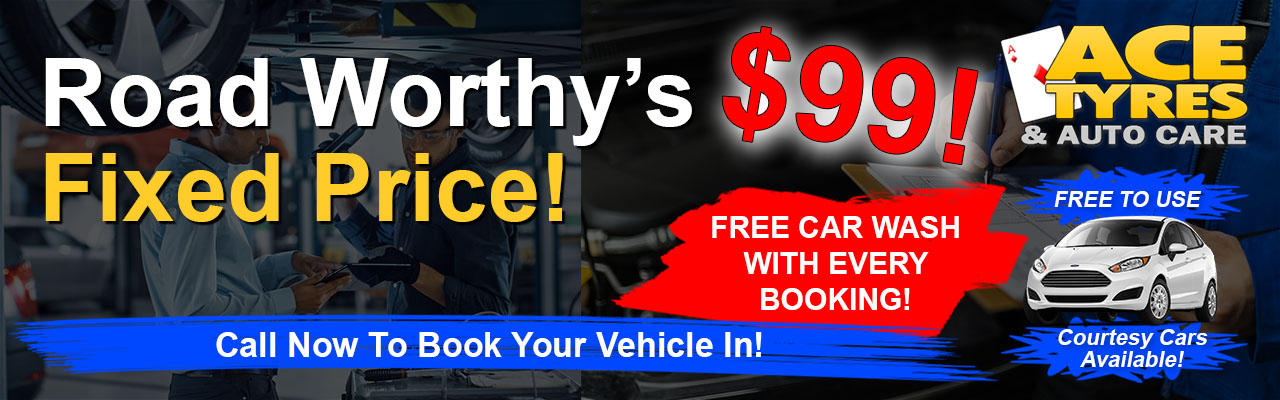 $99 Road Worthy Certificates